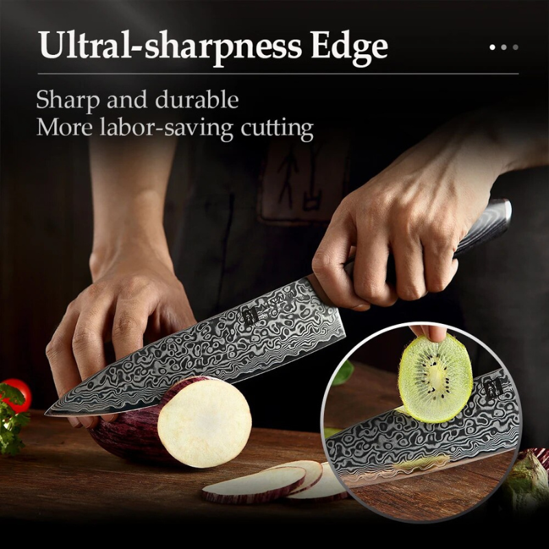 Chef Knife Japanese Style Stainless Steel Sood Shop™