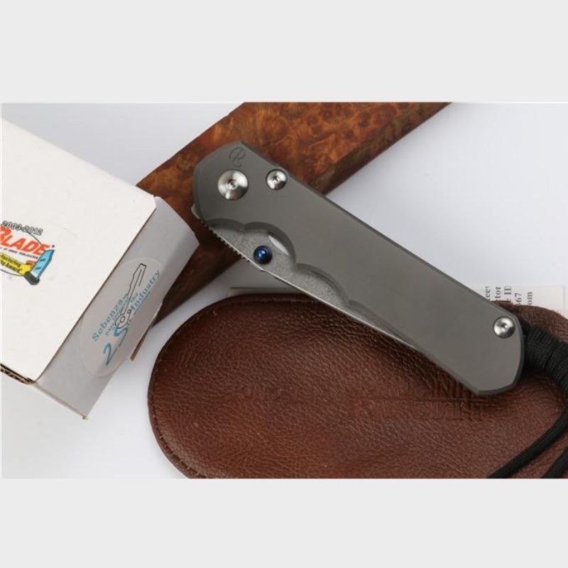 Chris Reeve S35VN Outdoor Camping Knife - Silver