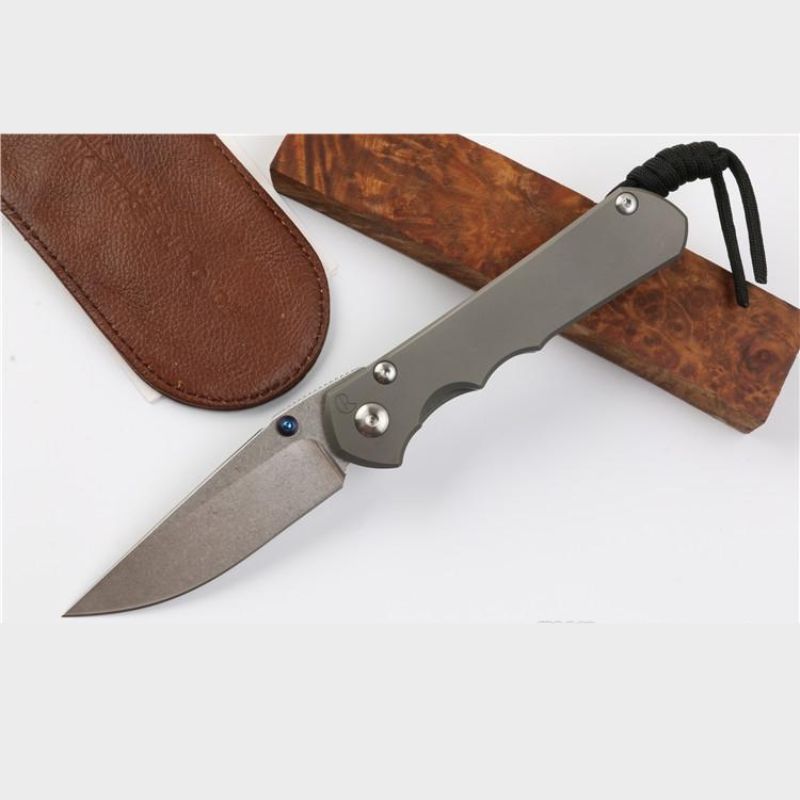 Chris Reeve S35VN Outdoor Camping Knife - Silver