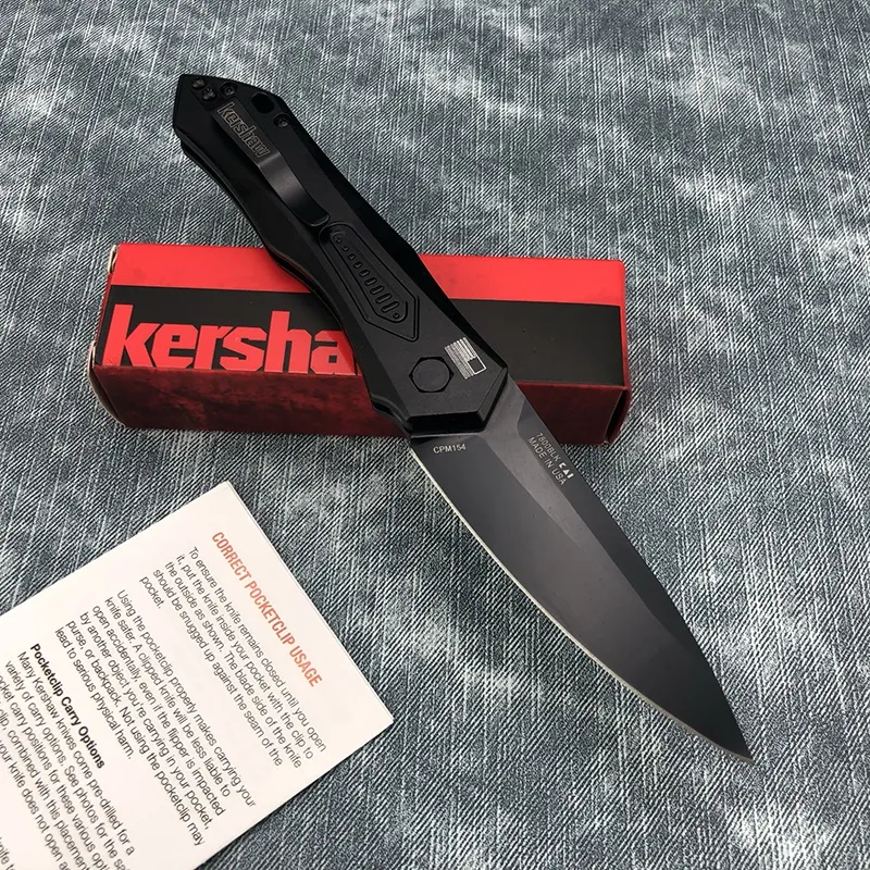 Kershaw 7800BLK Knife Black For Hunting - Sood Shop