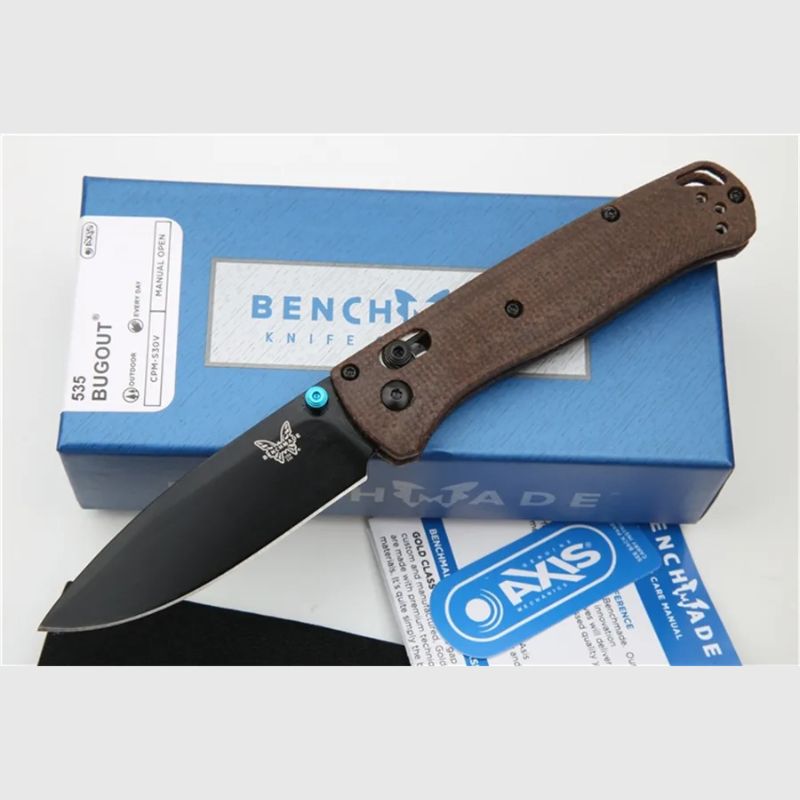 benchmade Bugout 535  Knife For Hunt brown  - Sood Shop™