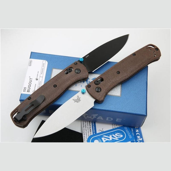 benchmade Bugout 535  Knife For Hunt brown  - Sood Shop™